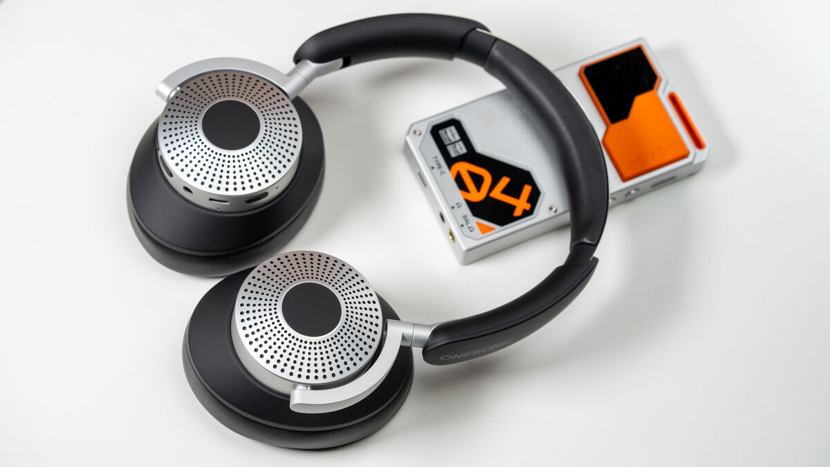 The StudioPro’s premium metal earcups give them a stylish, high-end look. Picture: Noel Campion.