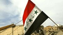 Iraqi jet drops bomb over Baghdad