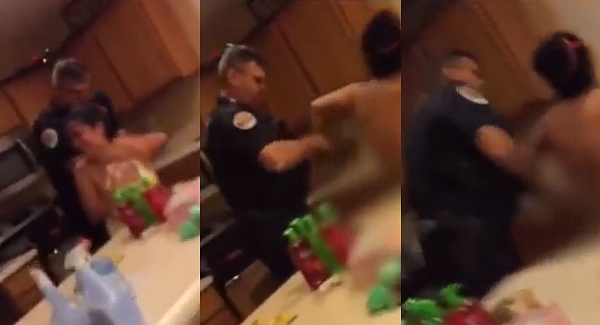 VIDEO: Police officer being investigated for handcuffing naked woman in her home