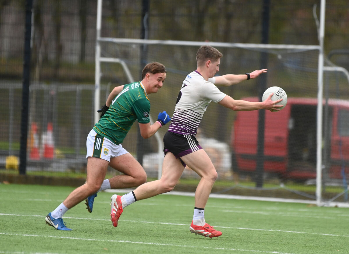 James Goulding, Skibbereen in action against St Brendan's College. Corn Uí Mhuiri football - St Brendan's College v Skibbereen at SuperValu Páirc Uí Chaoimh 4G. Picture: Larry Cummins