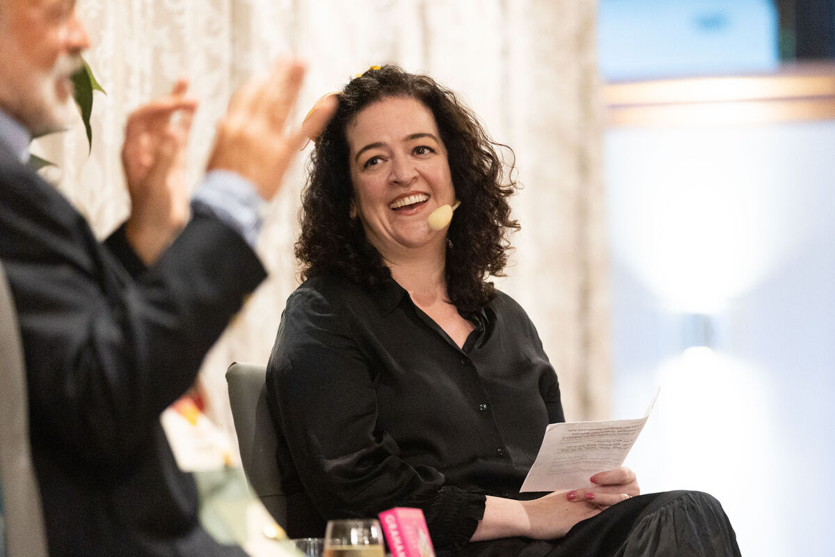 Maeve Higgins is at DeBarra-Palooza for Palestine this weekend. 