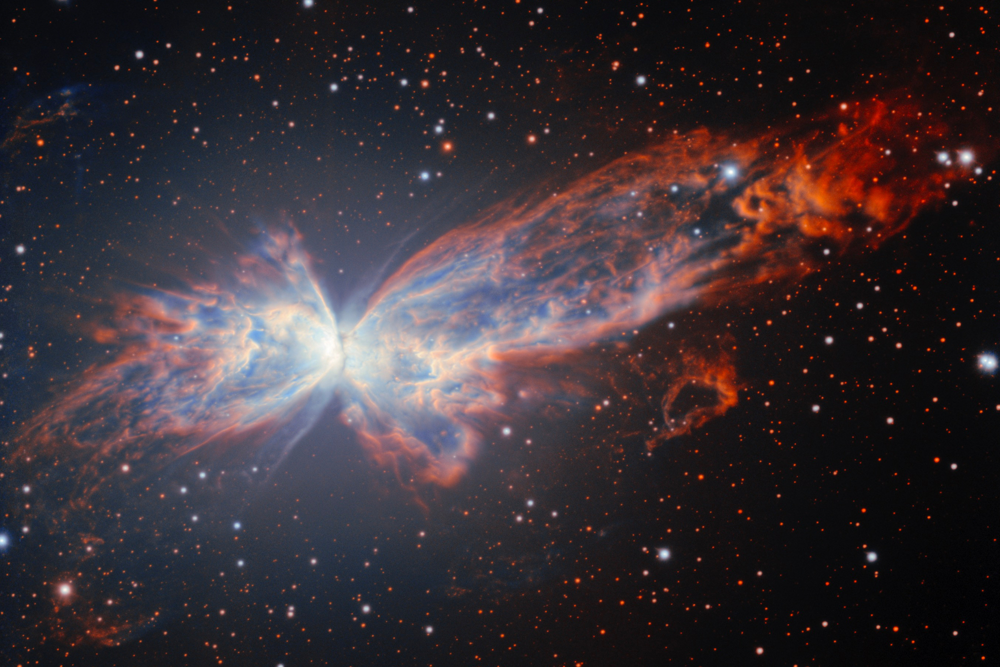 Stunning new picture of cosmic butterfly captured by telescope in Chile