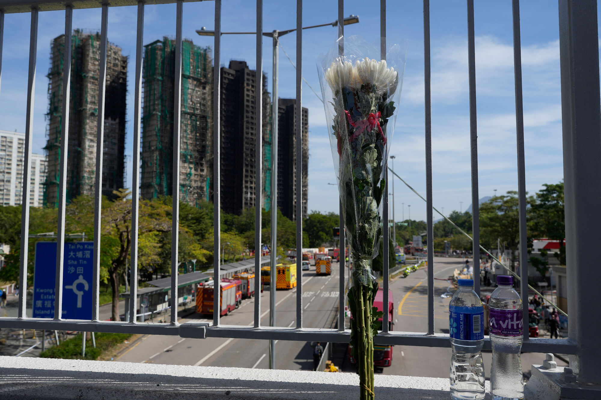 Hong Kong anti-corruption agency arrests eight over deadly apartment towers fire
