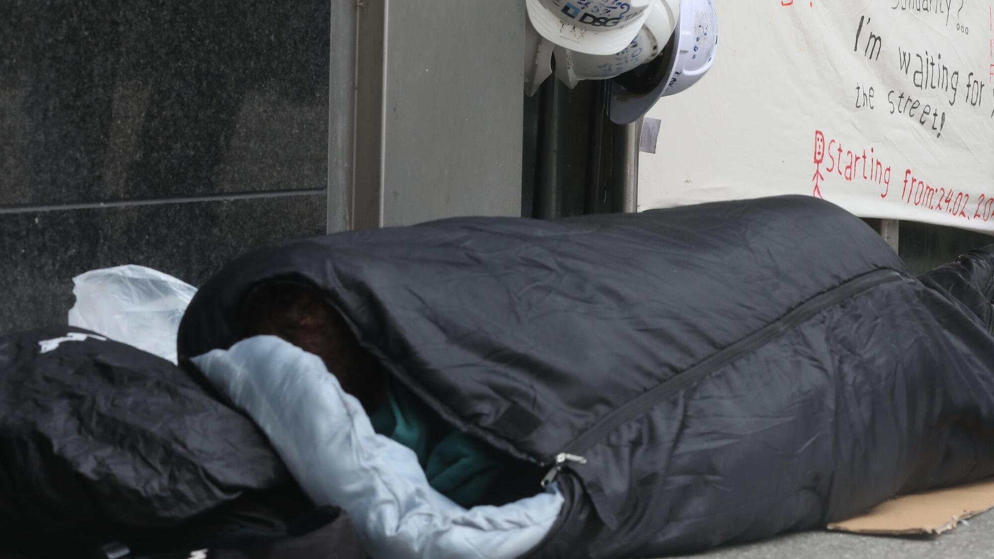 Rough sleepers at risk as charity highlights autistic girl left in tent during -2C temperatures