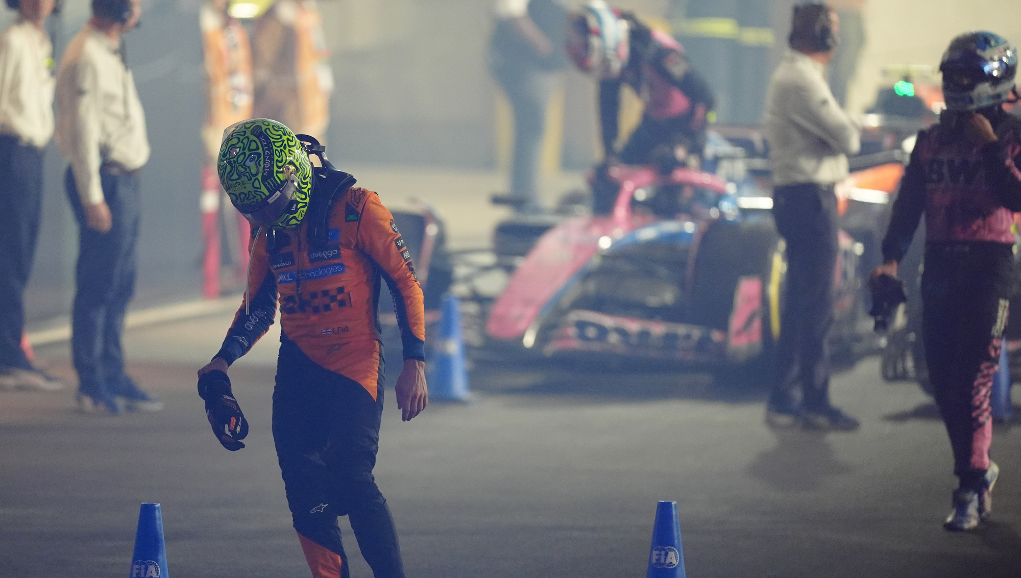 Lando Norris fancies a duvet day after Qatar disappointment delays title decider