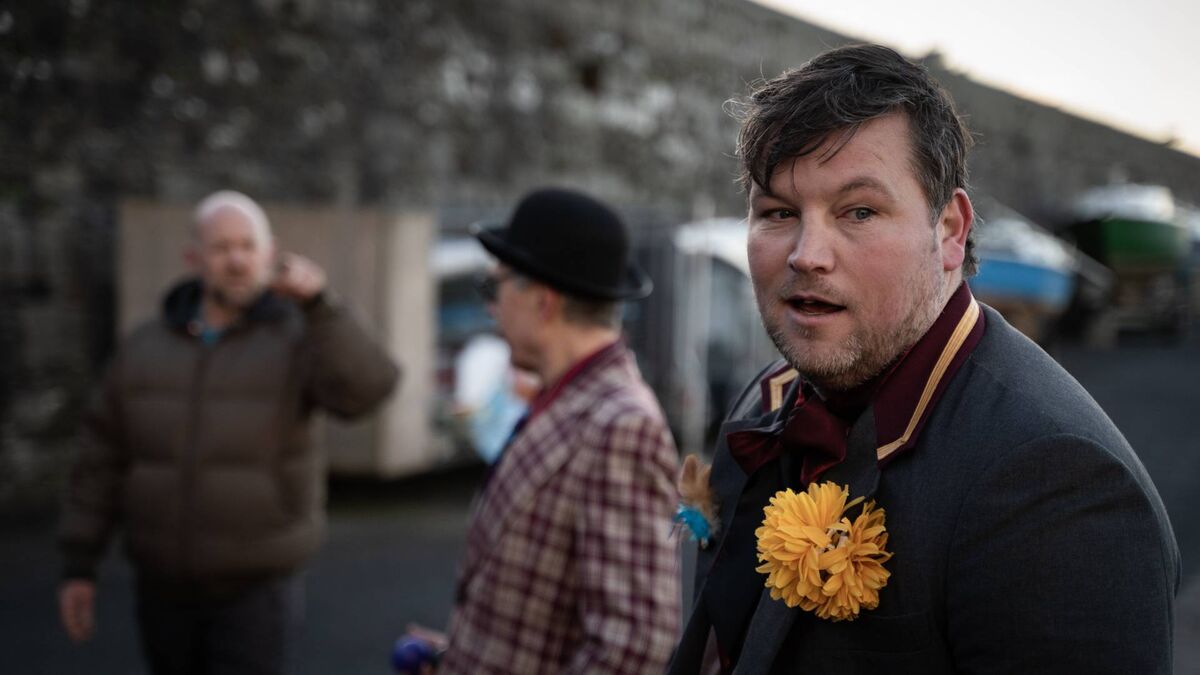 John Connors in a scene from Horseshoe. 