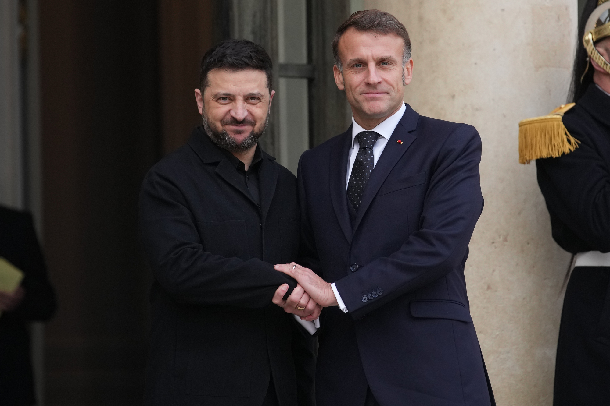 Emmanuel Macron says talks seeking peace in Ukraine could be a ‘turning point’