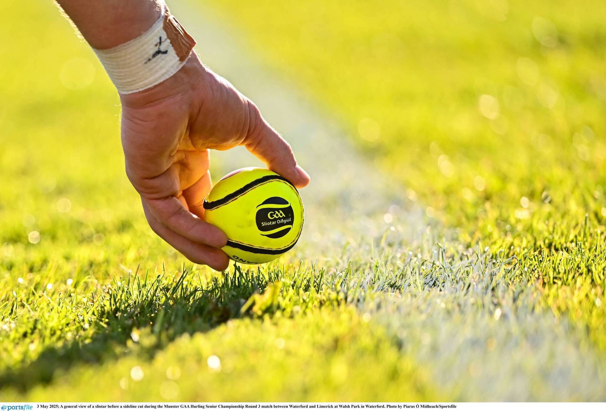 Championship footballs and sliotars to be sponsored - with funds to GPA
