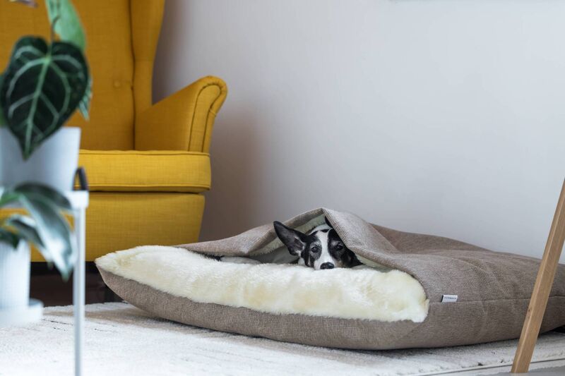 Luxury cave bed in upholstery grade fabric from Charlie Chau, prices from €120.