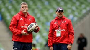 <p>Jacques Nienaber was at Munster in 2016 when Anthony Foley died. Pic: ©INPHO/Billy Stickland</p>