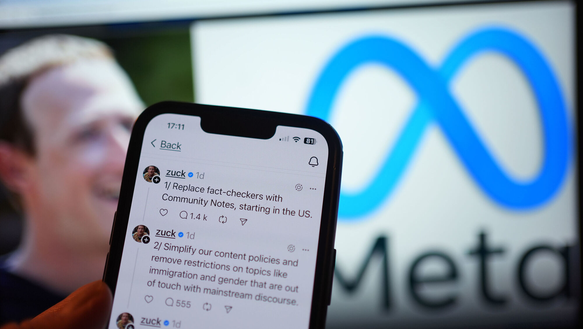 Meta's Irish operations reduced staff levels by 20% during 2024