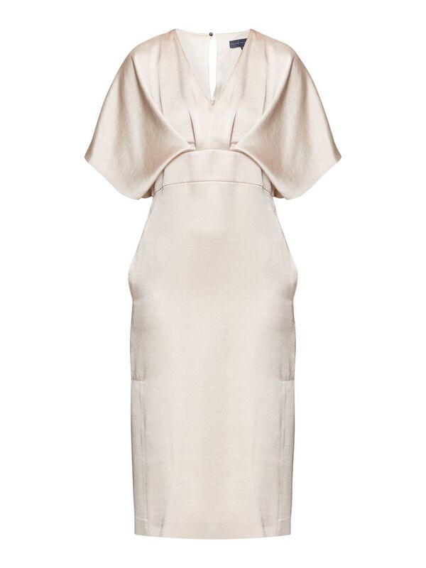 
                        'Eabha' ivory dress, Helen McAlinden, €375 helenmcalinden.com
                    