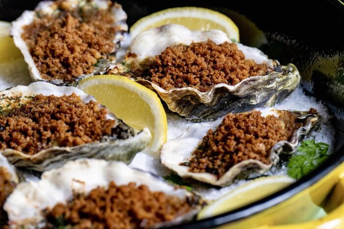 Oysters Rockefeller