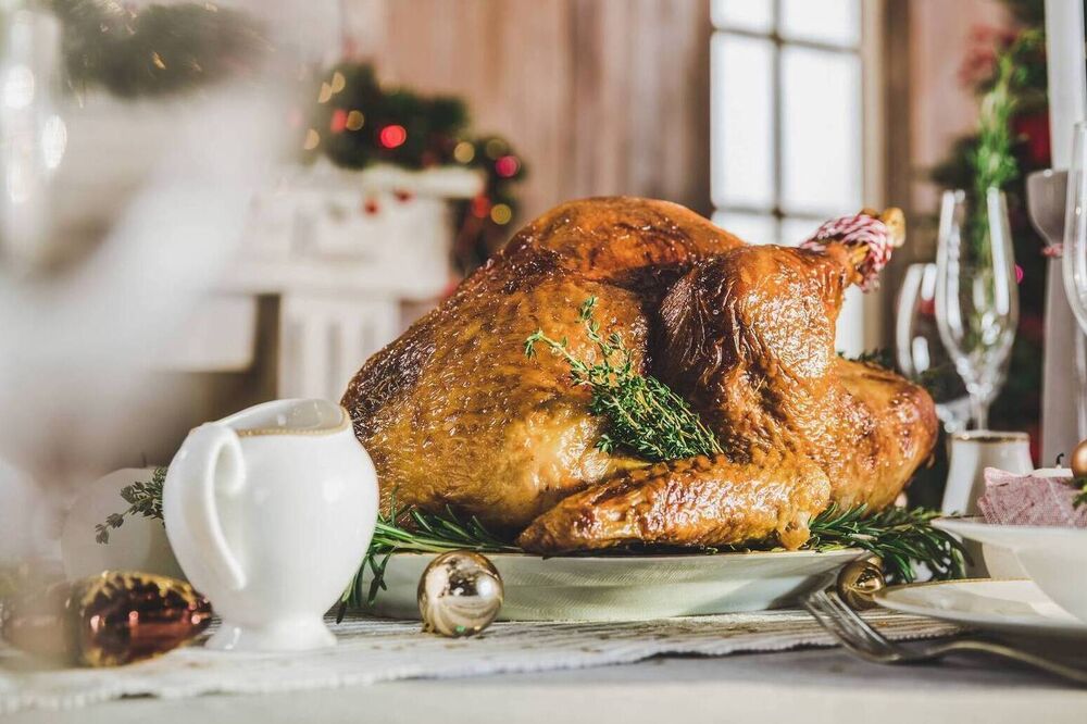 Traditional Turkey with Fresh Herb Stuffing & Gravy