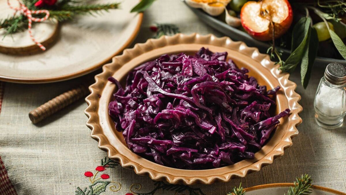 Braised Red Cabbage