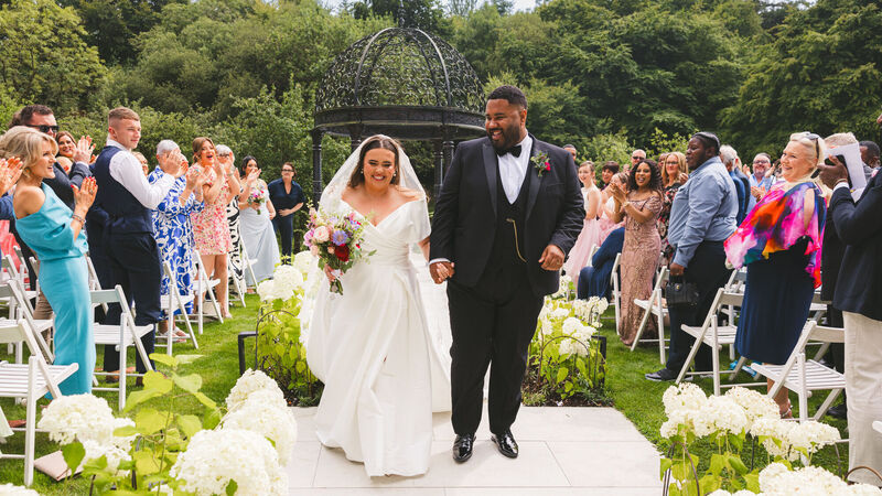 My Wedding Day with Leon Diop: 'Looking at my wife was the most magical moment of my life'