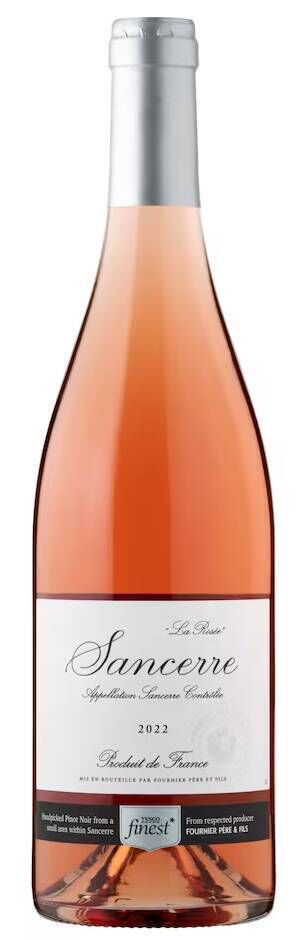
                        M&amp;S Tesco Finest Sancerre Rosé, €22, 
                    