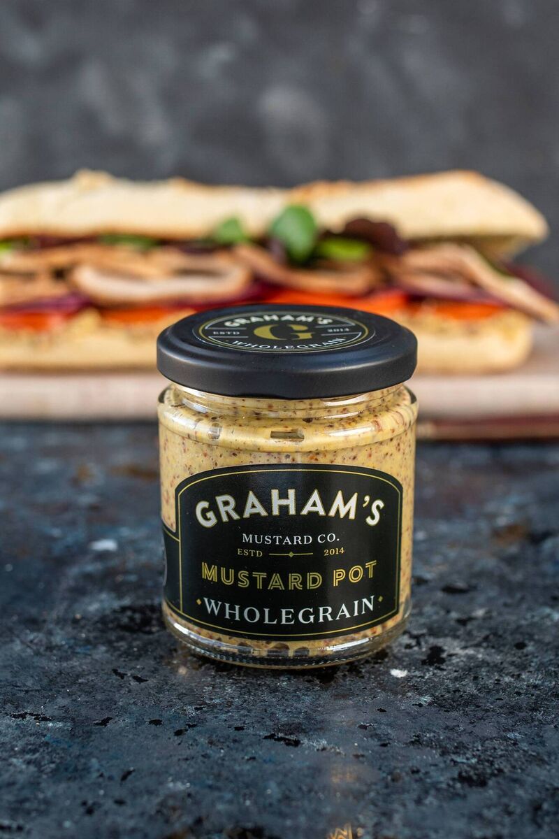 Graham's Mustard, €4.35 Graham's Mustard, €4.35