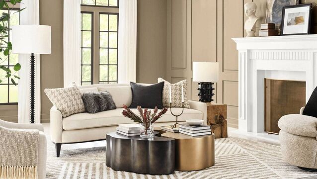 'Universal Khaki', Sherwin Williams. <p>'Universal Khaki', Sherwin Williams.</p>