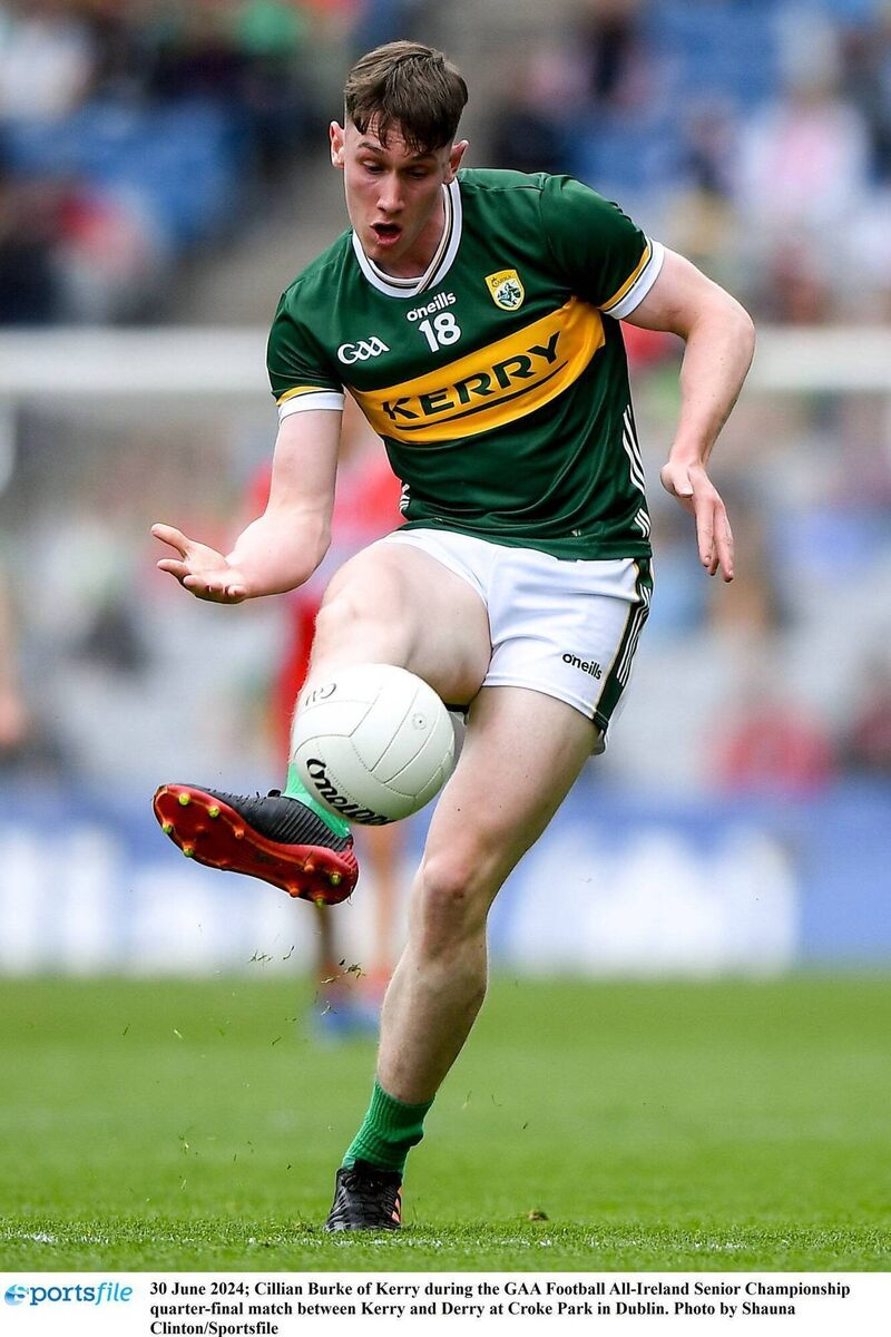 DOWN UNDER: Cillian Burke is now with AFL outfit Geelong. Pic: Shauna Clinton/Sportsfile