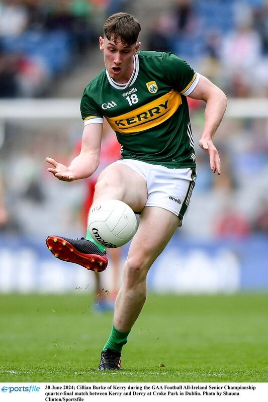 DOWN UNDER: Cillian Burke is now with AFL outfit Geelong. Pic: Shauna Clinton/Sportsfile