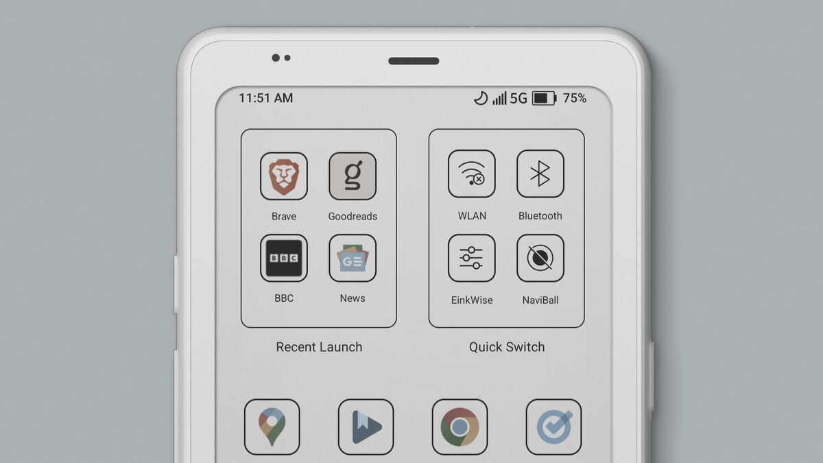 Android 15 and Google Play give the Palma 2 Pro complete app flexibility. Picture: Boox.