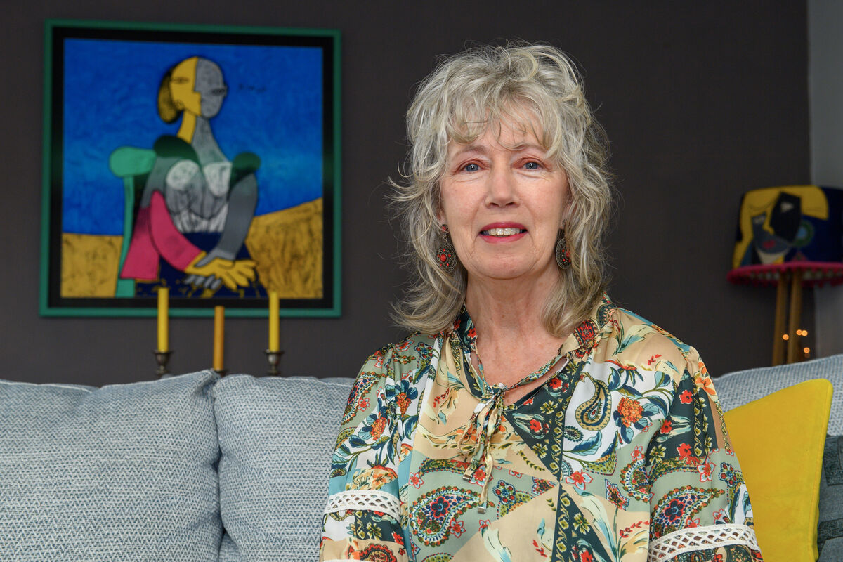  Geraldine O'Connell who opened up her garage for people in Cork to do theatre. Picture Dan Linehan