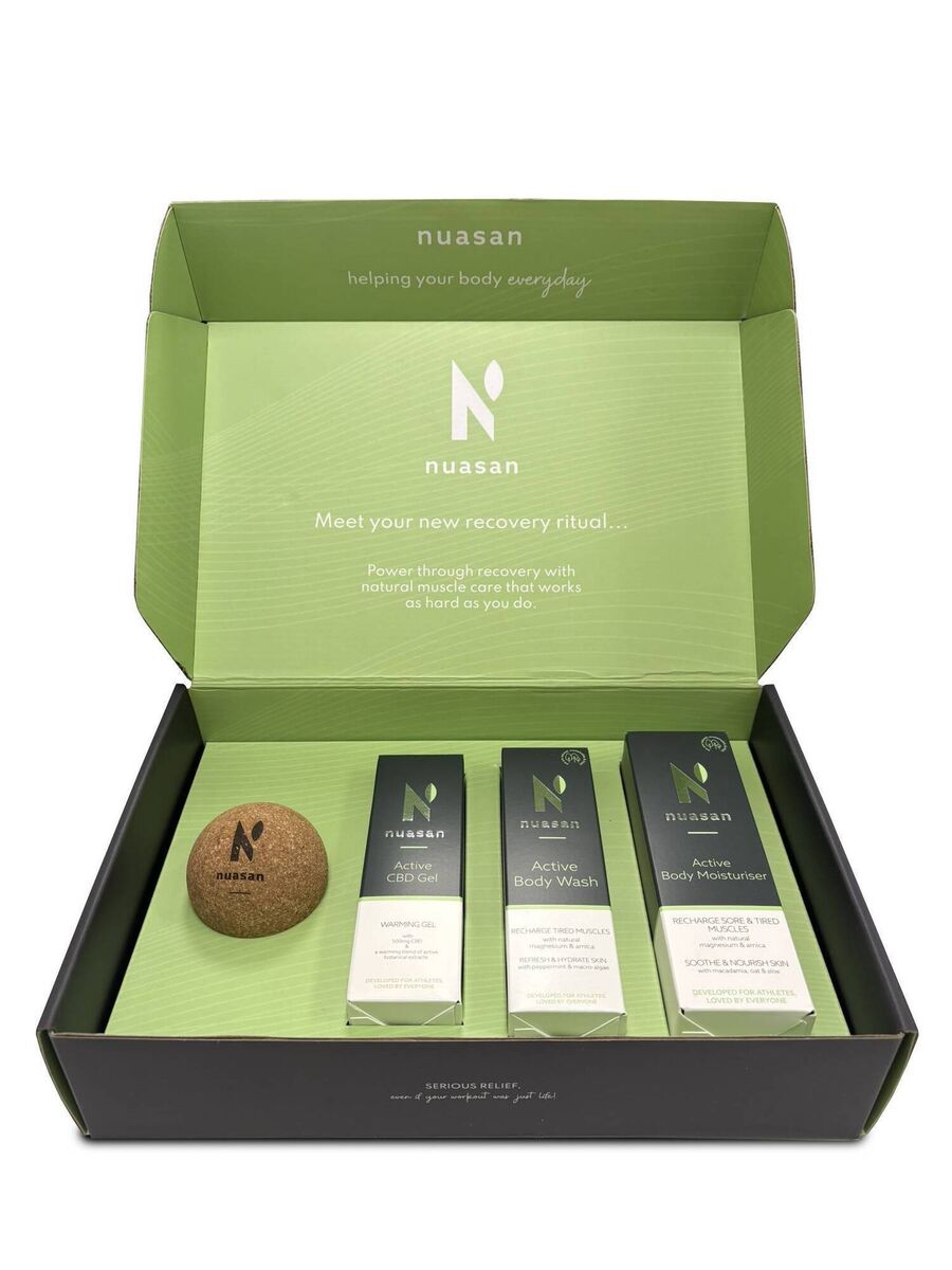 Nuasan Recovery Gift Set, €64.95 Nuasan Recovery Gift Set, €64.95