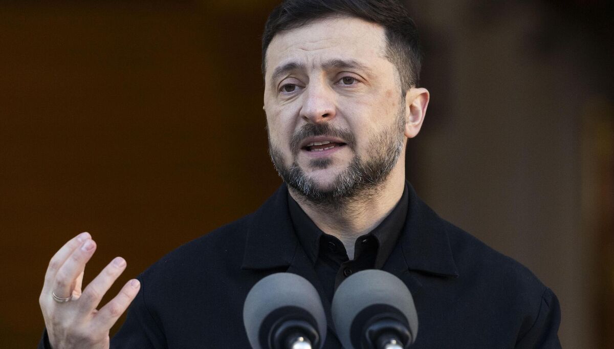 Ukrainian President Zelenskyy Picture:  SAM BOAL/Collins Photos