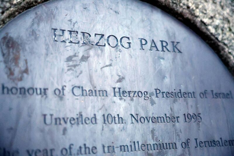 There was plenty of rage and outrage from all sides about the suggestion to rename a tiny park in Dublin. Picture: Reuters/Clodagh Kilcoyne