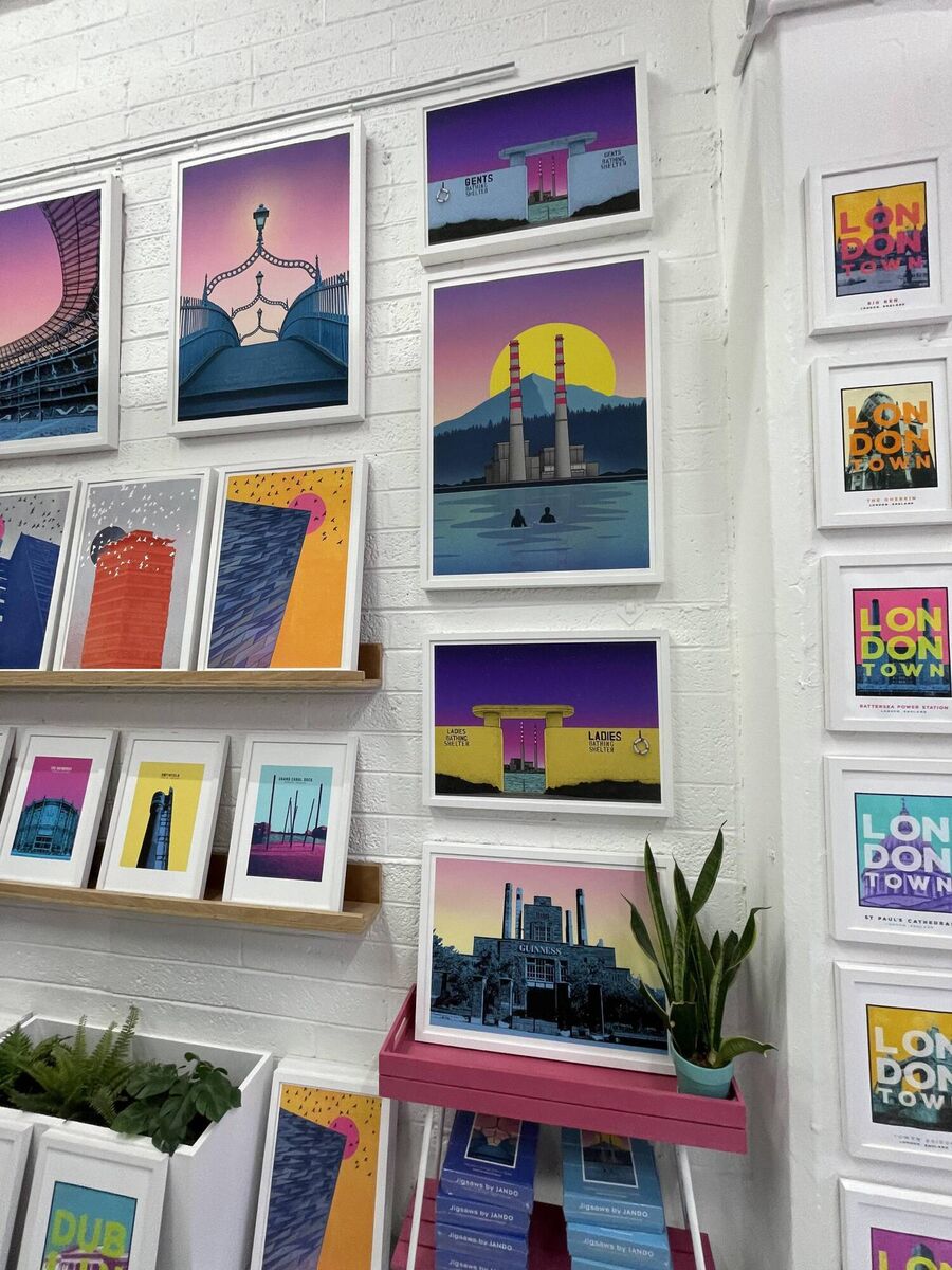 A selection of Jando prints A selection of Jando prints