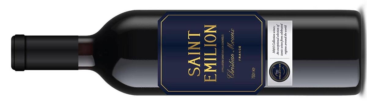 M&S Collection Christian Moueix Saint Émilion 2022, Bordeaux, €18.80 M&S Collection Christian Moueix Saint Émilion 2022, Bordeaux, €18.80