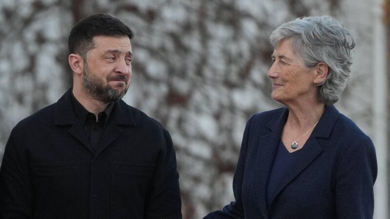 Drones were spotted near Zelenskyy flight path to Dublin before state visit