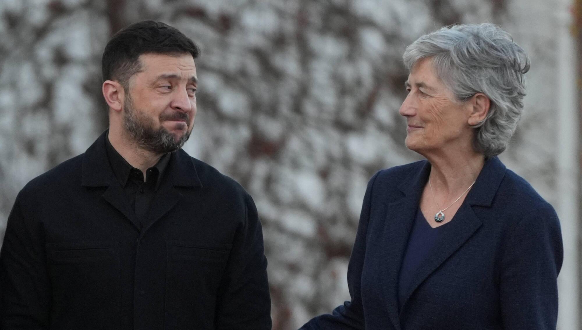 Drones were spotted near Zelenskyy flight path to Dublin before state visit