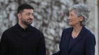 Ukrainian President Zelenskiy visits Ireland