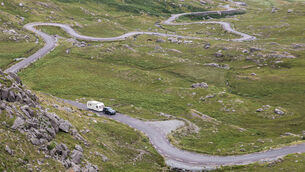 <p> Councillors were told a 1600m section of the R574 Healy Pass road has three sections of temporary road reinstatements on the south bound lane ranging from 32m to 10m in length. File picture: David Creedon</p>