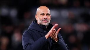 <p>Pep Guardiola wants City to forget about the Fulham game (Bradley Collyer/PA)</p>