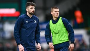 <p>Harry Byrne's passing can be sublime and a strong kicking game from hand is paired with consistency off the tee. Pic: Harry Murphy/Sportsfile</p>