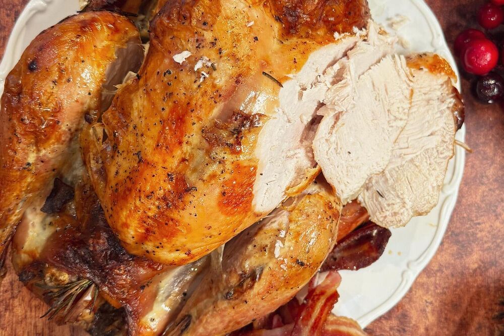 Buttermilk-Marinated Roast Christmas Turkey