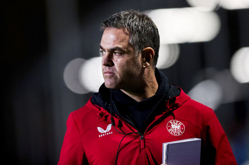 Bath head coach Johann van Graan. Pic: ©INPHO/Tom Maher Bath head coach Johann van Graan. Pic: ©INPHO/Tom Maher