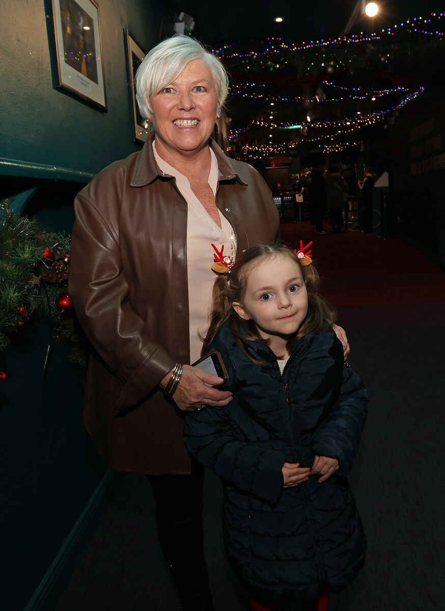  Martina O'Reilly, from Glanmire with her granddaughter, Erin O'Brien.