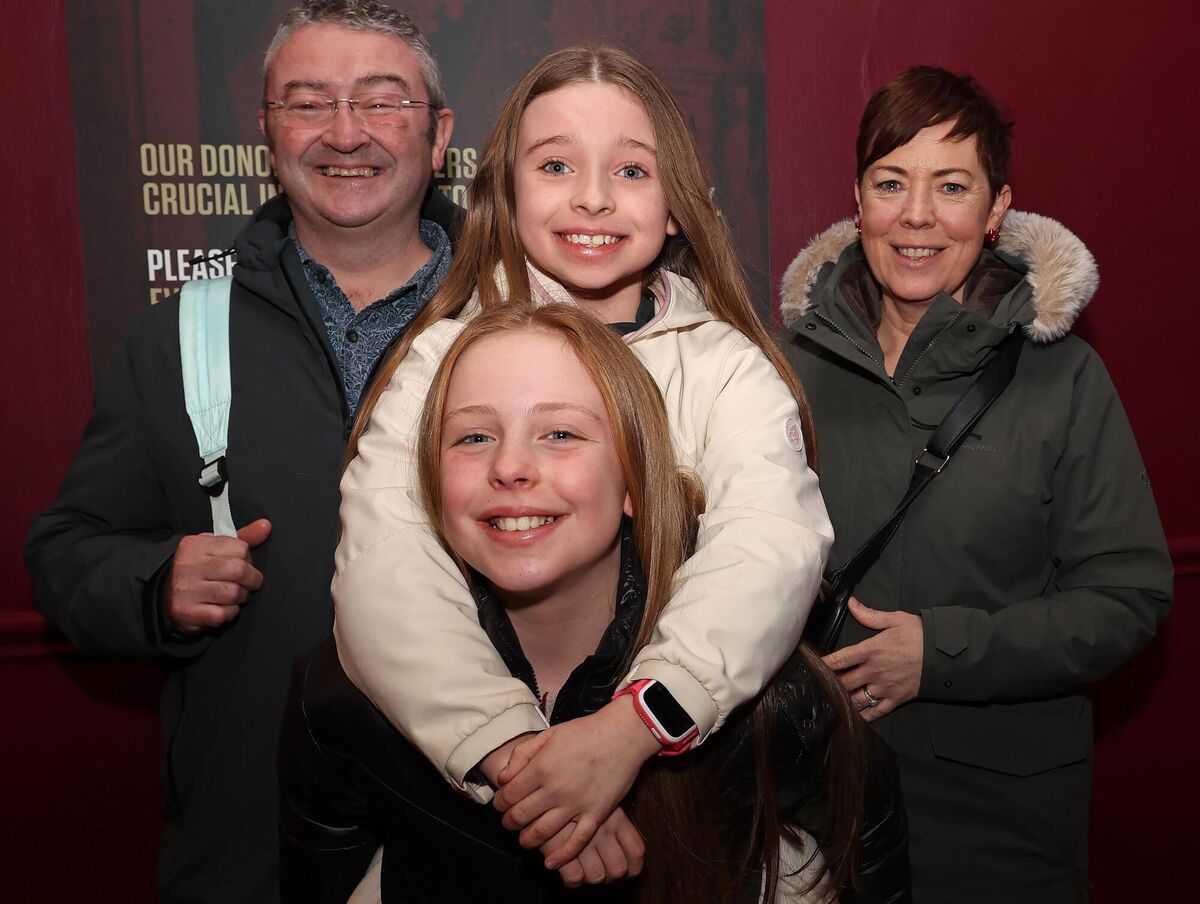  Ronan O'Reilly, Freya Sheridan, Bree O'Reilly and Sandra Mullane, from Carrigaline.