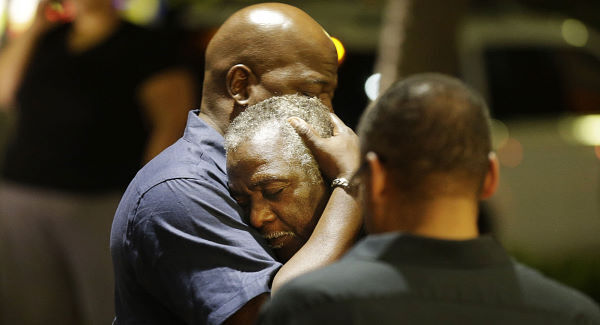 Relatives confront church shooting suspect