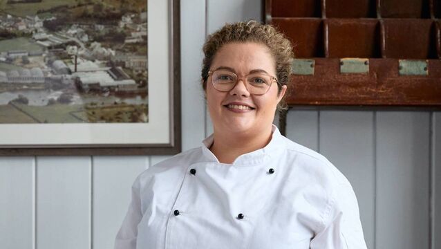 <p>Kathleen Flavin, head chef Foxford</p>