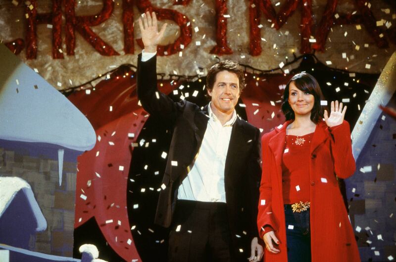 Hugh Grant and Martine McCutcheon in Love Actually