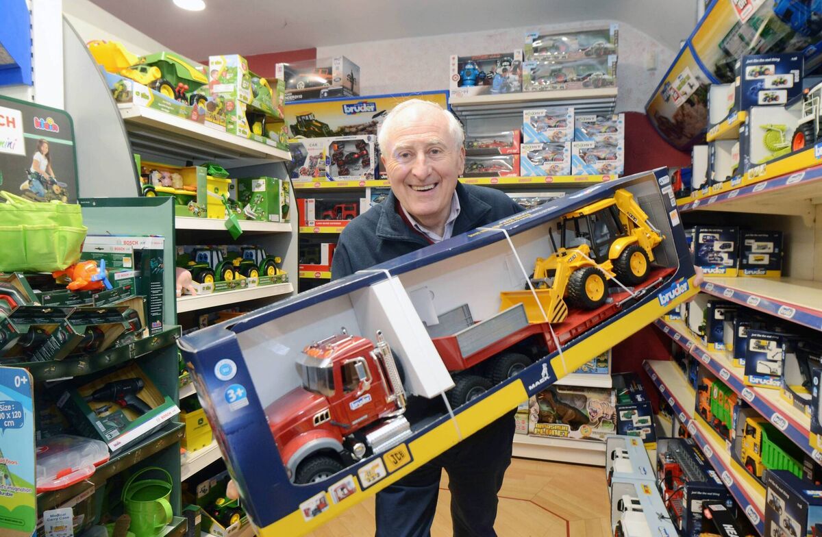 Don McGreevy in his Toy shop in Westport, Mayo McGreevy's Toys Direct. - Picture: Paul Mealey Don McGreevy in his Toy shop in Westport, Mayo McGreevy's Toys Direct. - Picture: Paul Mealey