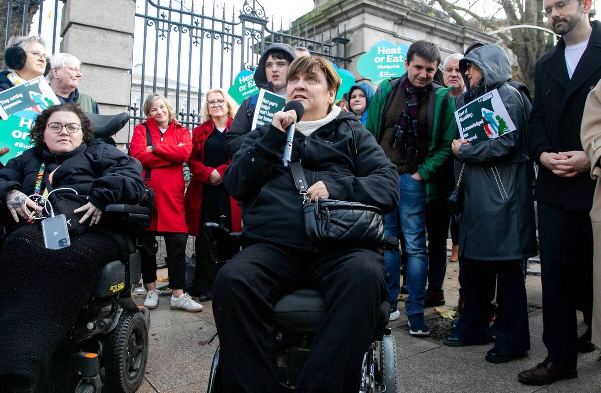 Watch: Protestors say disabled people 'feel used' by politicians