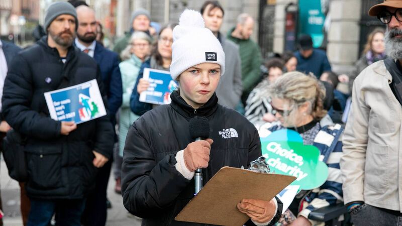 Watch: Protestors say disabled people 'feel used' by politicians