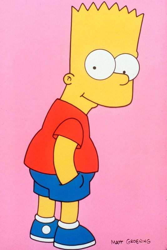 "Don't have a cow, man" — Bart Simpson