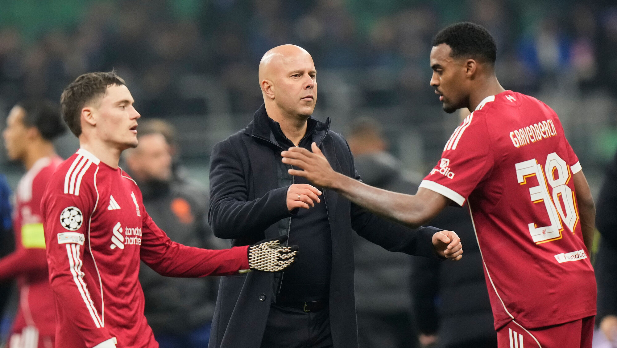 Arne Slot full of praise for Liverpool efforts after gritty win against Inter